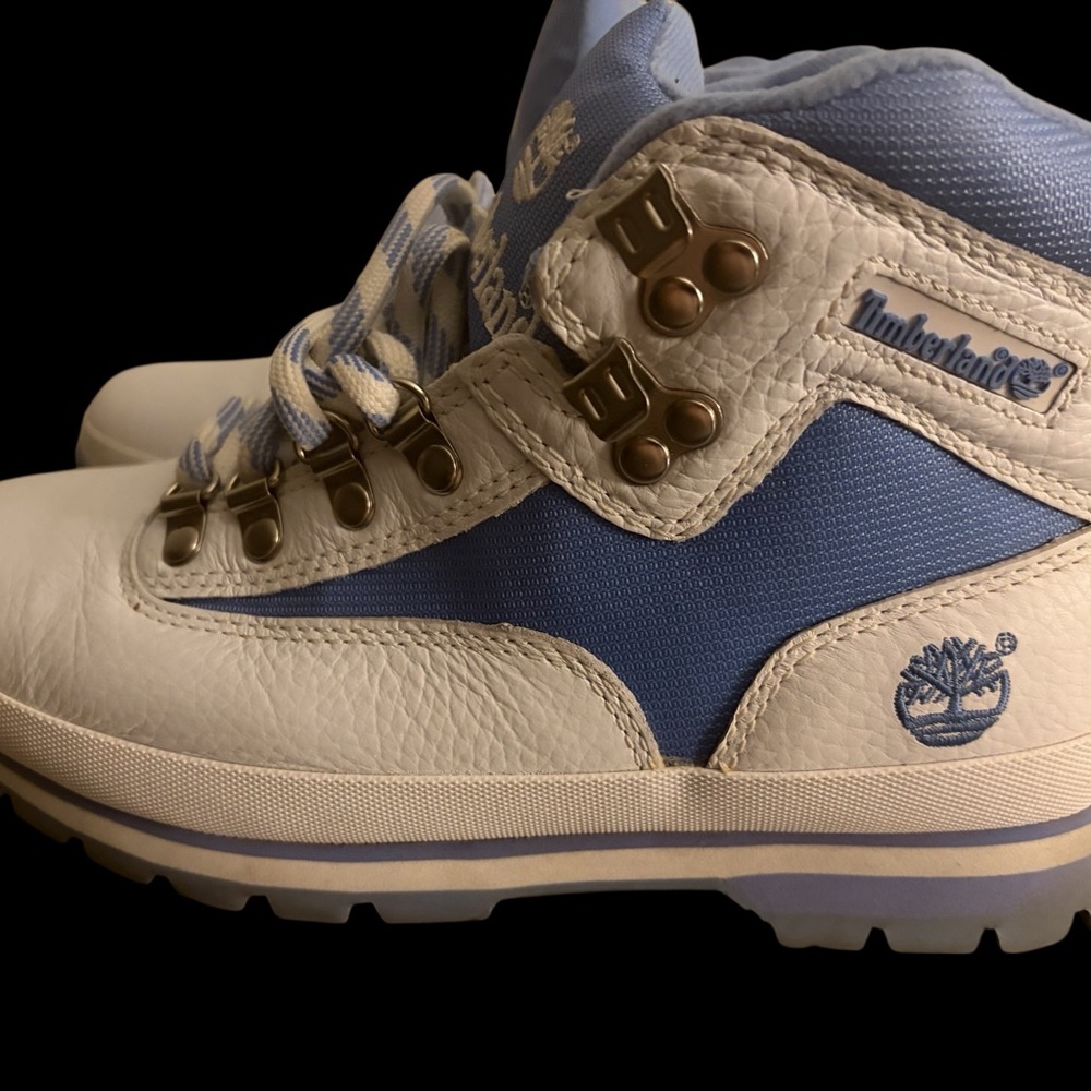 Timberland Blue and White Athletic Shoes - Picture 4 of 5